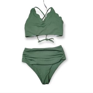 Zaful Green Bikini